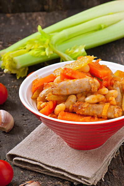 Toulouse Sausage & White Bean Cassoulet