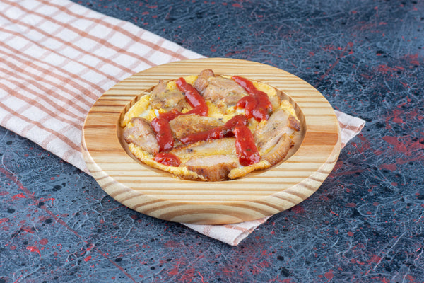 Toulouse Sausage & Roasted Pepper Tart