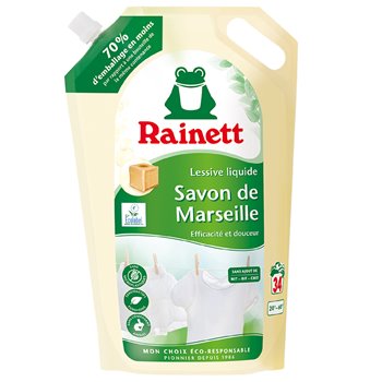 Rainett Refill Ecolabel Soap Marseille (x34) 1.7L