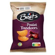 Brets Chips Poulet Tandoori 125 g