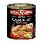 William Saurin Cassoulet Toulousain A la Graisse de Canard 840 g