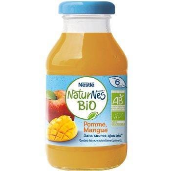 Nestlé  Naturnes Boisson Bio Pomme Mangue 20cl