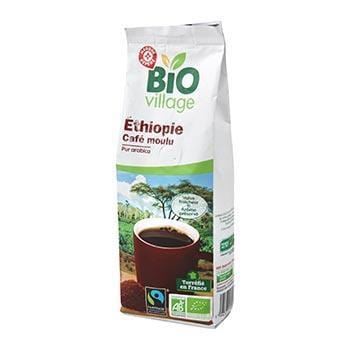 Bio VIllage Café Moulu Ethiopie  250g