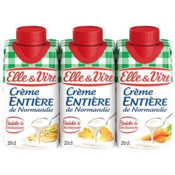 Elle&Vire Full Cream Fluid 30%mg (3x20cl)