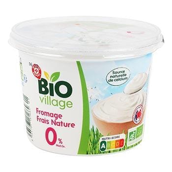 Fromage blanc Bio Village 0% - 500g