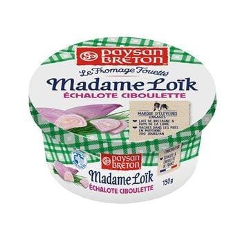 Fromage fouetté Madame Loïk Echalote ciboulette - 150g