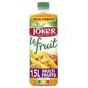 Jus multifruits et légumes  Joker le fruit - 1,5L