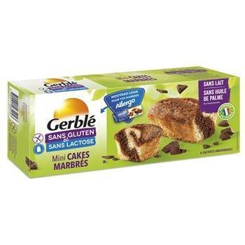Mini Cakes sans gluten Gerblé Marbrés chocolat - 200g