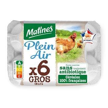 Matines Large Outdoor Eggs (x6)