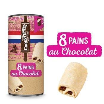 Croustipate Pains au Chocolat (x8) 290g