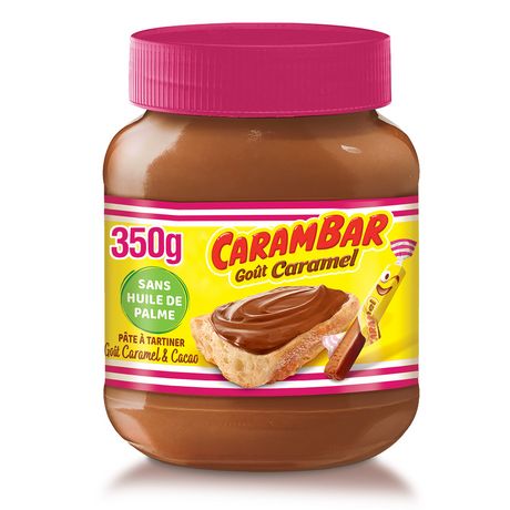 Carambar Pate A Tartiner Caramel et Cacao 350g