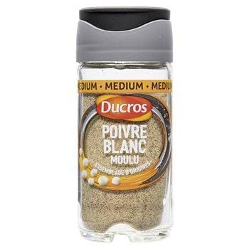Ducros Ground White Pepper 36g