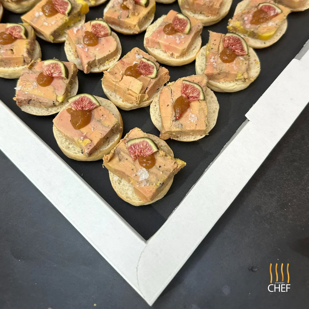Recipe – Foie Gras & Fig Chutney Canapés