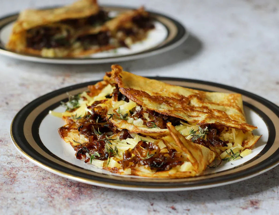 Recipe – Sausage & Caramelised Onion Galette