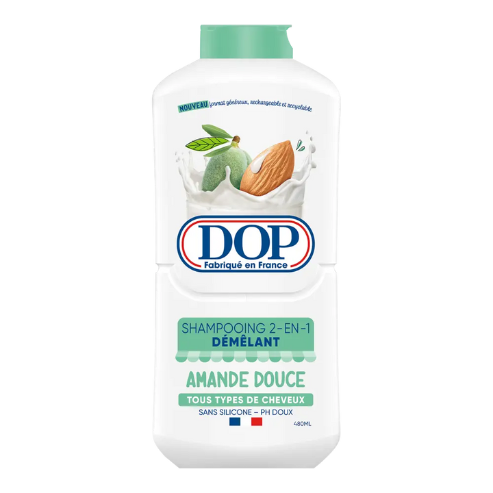 Dop 2 in 1 Sweet Almond Shampoo 480ml