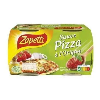 Zapetti Origan Pizza Sauce 2x190g