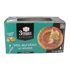 3 Toques Vol au Vent au Beurre (x4)