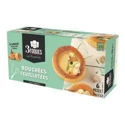3 Toques Bouchées Feuilletées (x12)