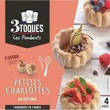 3 Toques Petites Charlottes with Fresh Eggs and Butter (x4)