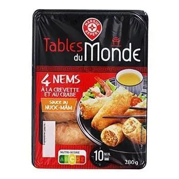 Crab Shrimp Nems (x4)280g