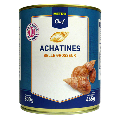 Achatines Large (x120) 800g