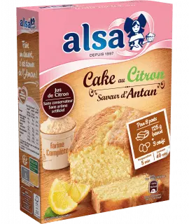 Alsa Preparation Lemon Cake Saveur d'Antan 435 g