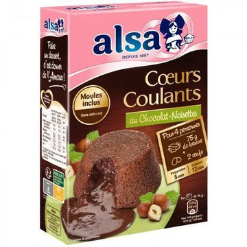 Alsa Preparation Hearts Chocolate Hazelnut 250g