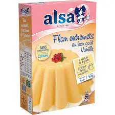 Alsa Preparation Vanilla Flan Entremet 192g