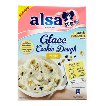Alsa Preparation Cookie Dough Ice Cream 180g