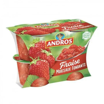 Andros Strawberry Delice Compote 4x100 g