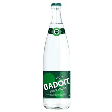Badoit Sparkling Natural Mineral Water 1 L Glass 12x 1L