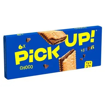 Bahlsen Chocolate Pick Up Biscuits (x6) 168g