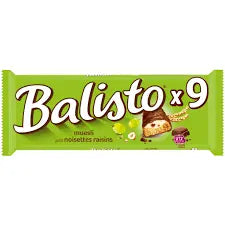 Balisto Muesli Hazelnuts Grapes (x9) 167g