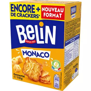 Belin Monaco Emmental Crackers 110g