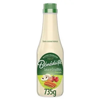 Benedicta Sauce Crudites Nature Maxi 735g