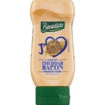 Benedicta Bacon Squeezy Cheddar Sauce 235g