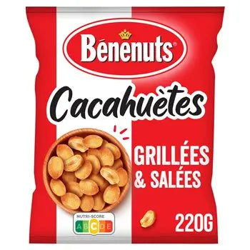 Benenuts Roasted Salted Peanuts 220g
