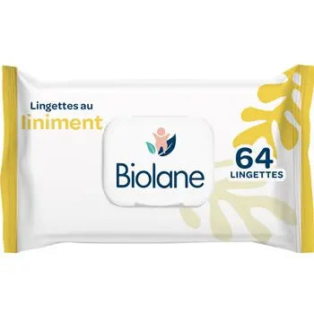 Biolane Liniment Wipes (x64)
