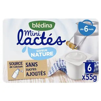 Bledina Baby Milk Dessert Nature 6x55g