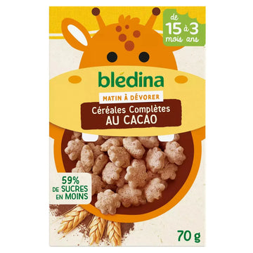 Bledina Mini Morning Complete Cocoa Cereals From 15 months 80g