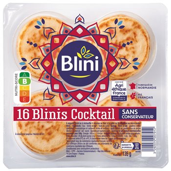 Blini Apero (x16) 125g