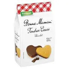 Bonne Maman Tendres Coeurs Nappes Chocolat 300g