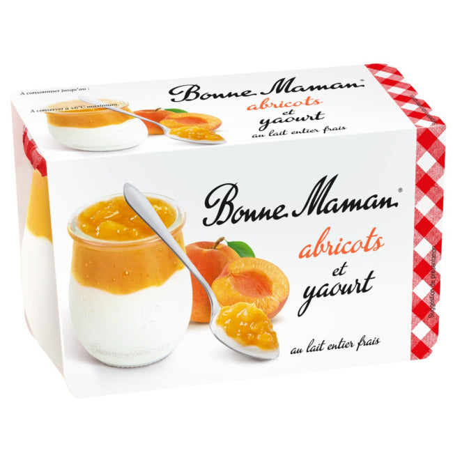 Bonne Manman Yoghurt Apricot Jam 2x125g