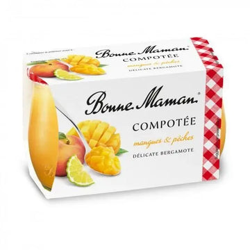 Bonne Maman Mango Peach Compote 2x130g