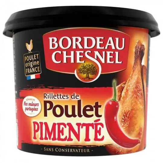 Bordeau Chesnel Spicy Roast Chicken Rillette 220 g