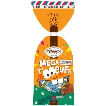 Cemoi Crispy Milk Chocolate Mega Eggs 197g