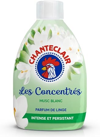 Chanteclair laundry detergent bottle with floral design on a white background