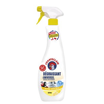 Chanteclair Spray Dégraissant 600 ml — universal degreaser spray bottle with trigger, powerful formula for grease and multi-surface cleaning.