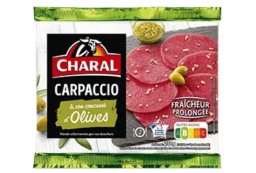 Charal Carpaccio with Olives 230g