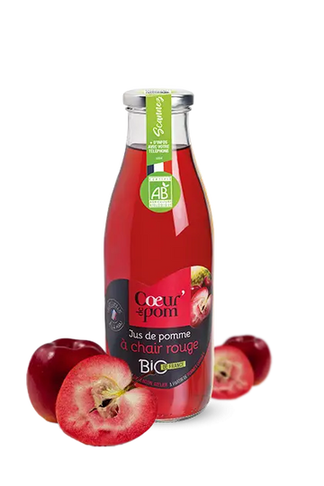 Cœur de Pom Organic Red Apple Juice 1L